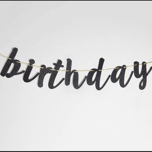 It’s My Birthday Banner Sign